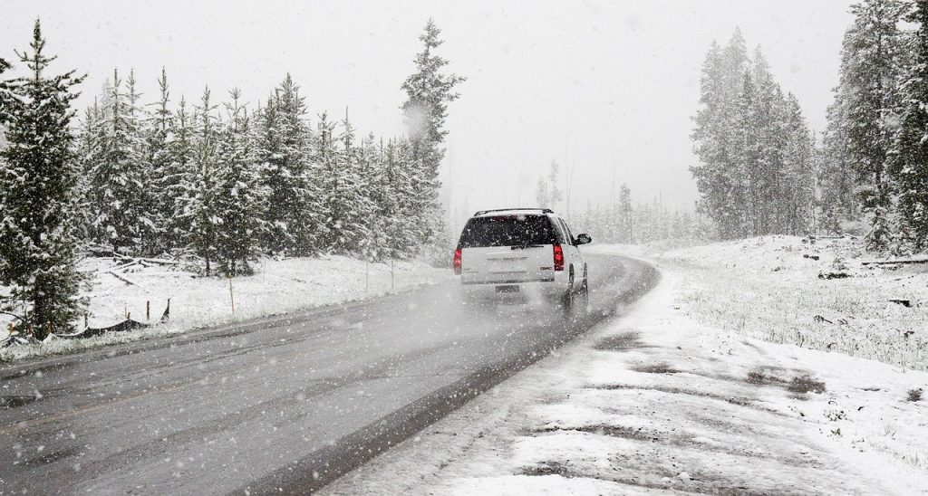 Autofahren bei Schnee